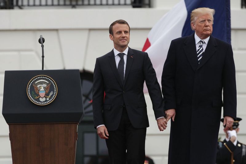 “Don’t want commercial war”, French Pres condemns Trump’s Import tariff