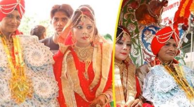 पंजाब में महिला सब इंस्पेक्टर ने दूल्हा बन रचाई शादी
