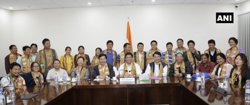 अरुणाचल प्रदेश में कांग्रेस के 23 पार्षद बीजेपी में हुए शामिल