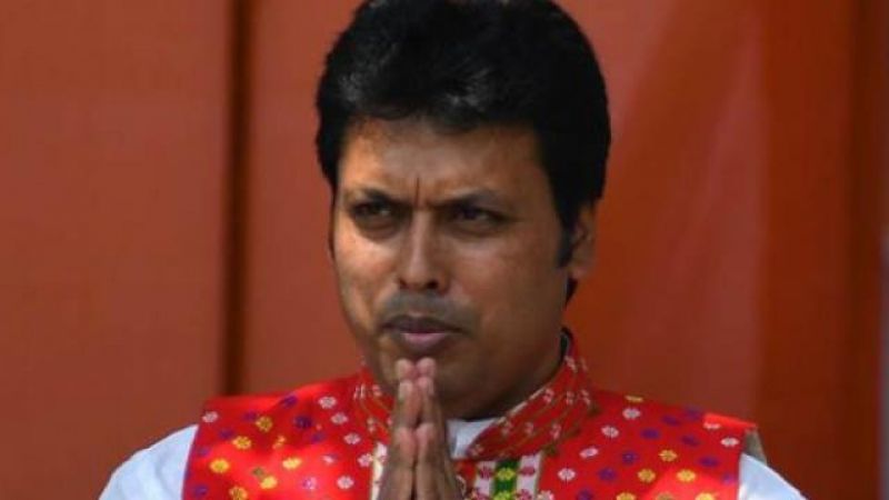 त्रिपुरा के मुख्यमंत्री ने विवादित बयान पर खेद जताया