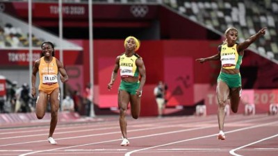 Ivory Coast's Marie-Josee Ta Lou misses medal on day eight
