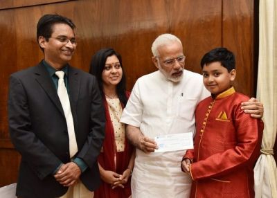 जब छात्र ने सेना के कल्याण कोष में भेंट कर दी जीते गए पुरस्कार की राशि, प्रधानमंत्री नरेंद्र मोदी ने दी बधाई