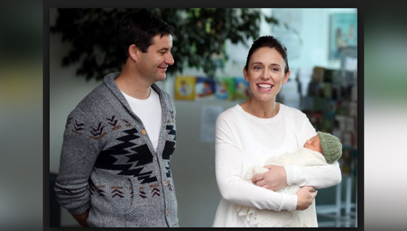 बेटी के जन्म के बाद काम पर लौटीं न्यूजीलैंड की PM