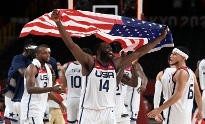 Team USA beat France 87-82 to claim fourth straight gold medal