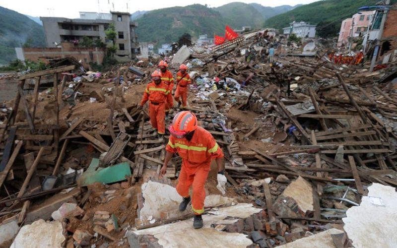 भूकंप से थर्राई चीन की धरती, 7.0 तीव्रता के भूकंप से लगभग 13 की मौत