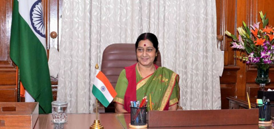 भारत और नेपाल संबंधों को मजबूत बनाने को लेकर विदेश मंत्री सुषमा स्वराज ने की चर्चा