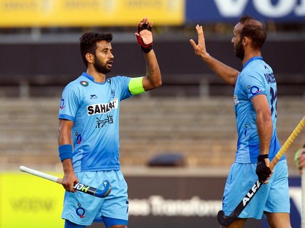 Indian men's hockey team registered a win against Austria