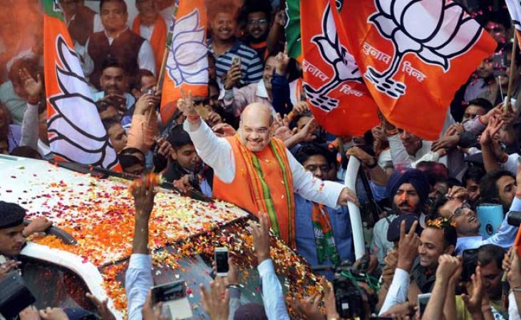 BJP मिशन 2019:  अमित शाह ने 360 से ज्यादा सीटे जितने का किया दावा