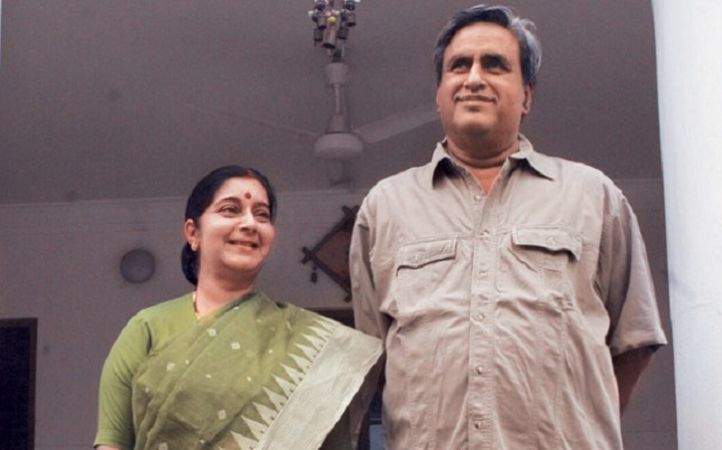 सुषमा स्वराज के पति से पसंदीदा नेता का नाम पूछने पर मिला यह जवाब