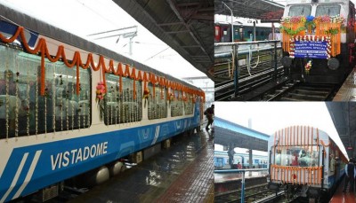 भारतीय रेलवे पश्चिम बंगाल में विस्टाडोम कोच करेगा पेश