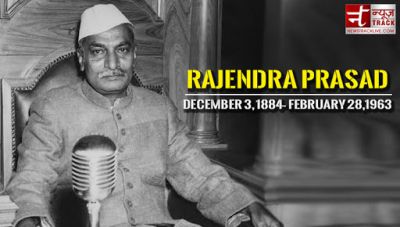 डॉ.राजेन्द्र प्रसाद थे स्वतंत्र भारत के पहले राष्ट्रपति