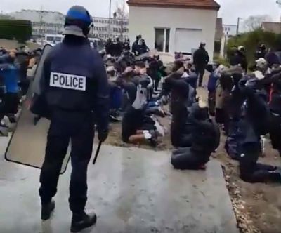 पेरिस : नहीं थम रहा विरोध प्रदर्शन, 153 छात्र गिरफ्तार, जानिए पूरा मामला