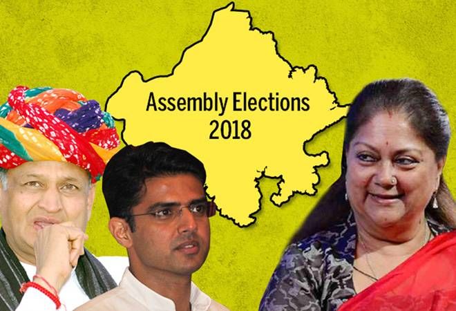राजस्थान चुनाव परिणाम लाइव: राज्य की बड़ी सीटों पर नहीं हो सका कोई उलटफेर