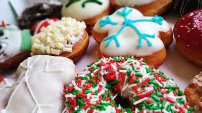 क्रिसमस में खास डोनट्स
