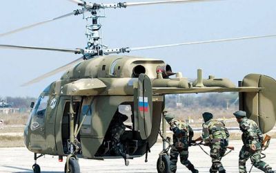 भारत-रूस मिलकर बनाएंगे कामोव हेलीकॉप्टरों समेत कई सैन्य सामान