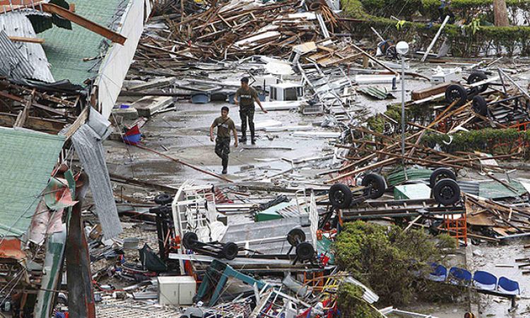फिलीपीन तूफान में मृतकों की संख्या बढ़ी