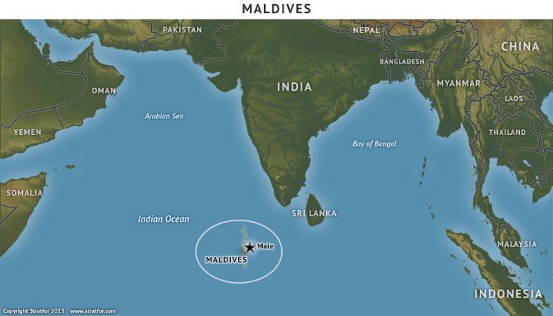 मालदीव के प्रकाशन में भारत विरोधी बात