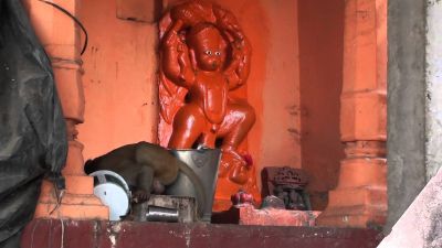 मुस्लिमों द्वारा 500 साल प्राचीन हनुमान मंदिर का पुनर्निर्माण