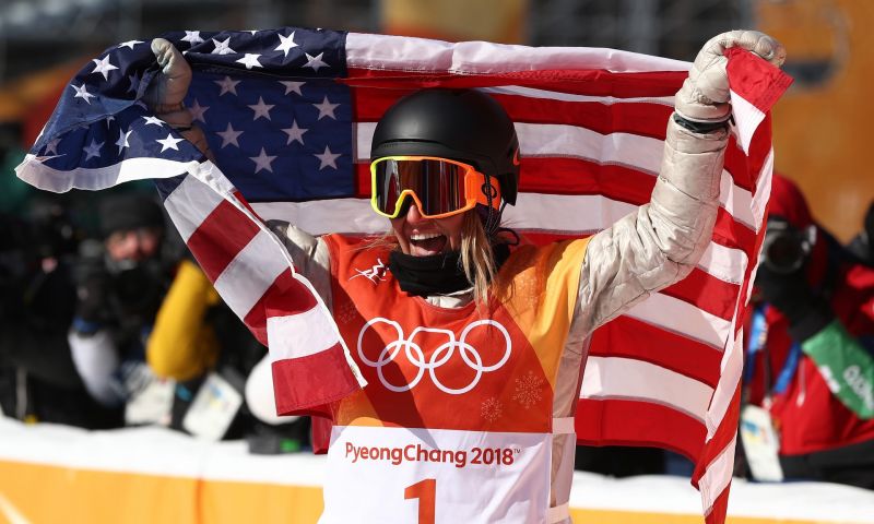 PyeongChang Winter Olympics 2018: Jamie Anderson wins gold in extreme condition