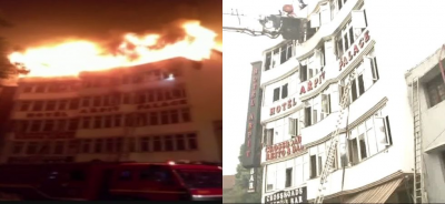 दिल्ली के होटल में आग का कहर, 17 हुई मरने वालों की संख्या