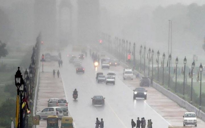 राजधानी में मौसम ने ली करवट, बारिश के बाद सुहाना हुआ मौसम