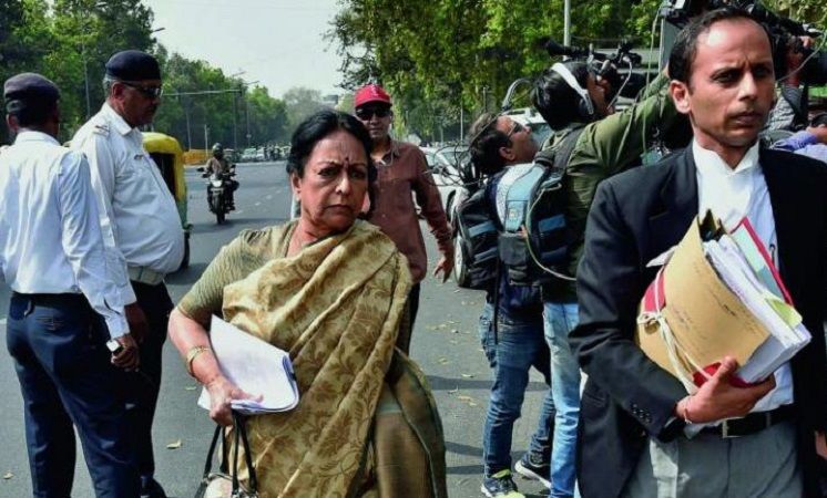 सारधा चिटफंड मामला: आज अदालत में पेश हुई कांग्रेस नेता पी चिदंबरम की पत्नी नलिनी