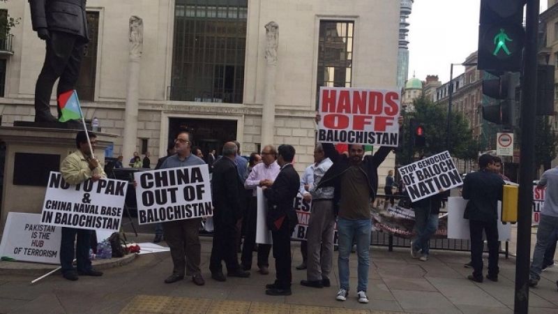 London में हुआ चीन के पाकिस्तान आर्थिक काॅरिडोर का विरोध