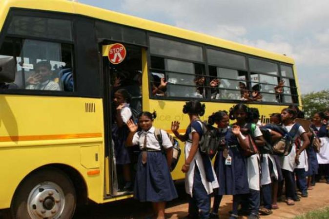 स्कूल बसों में जीपीएस और सीसीटीवी लगाना अनिवार्य,सीबीएसई की गाइड लाइन जारी