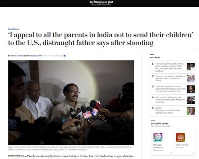 भारतीय अभिभावक बच्चों को अमेरिका नहीं भेजें