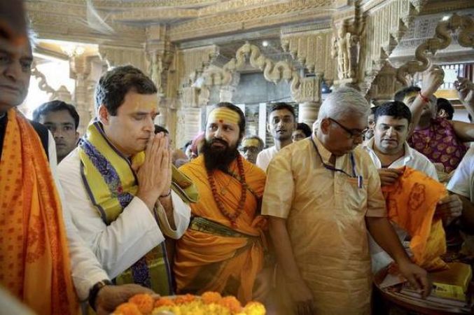 राजस्थान में करेंगे राहुल मंदिरों वाला प्रचार!