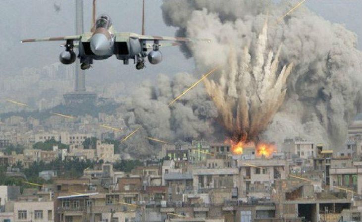 रूस ने किया सीरिया पर हवाई हमला, 23 लोगों की मौत
