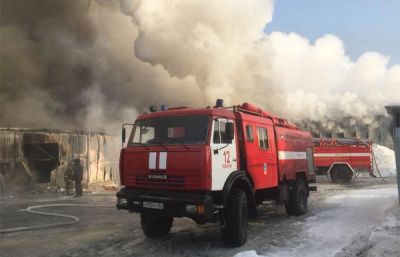 रूस में जूता कारखाने में आग लगने से 10 मरे