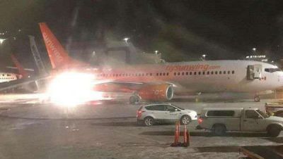टोरंटो हवाई अड्डे पर आपस में टकराए दो विमान