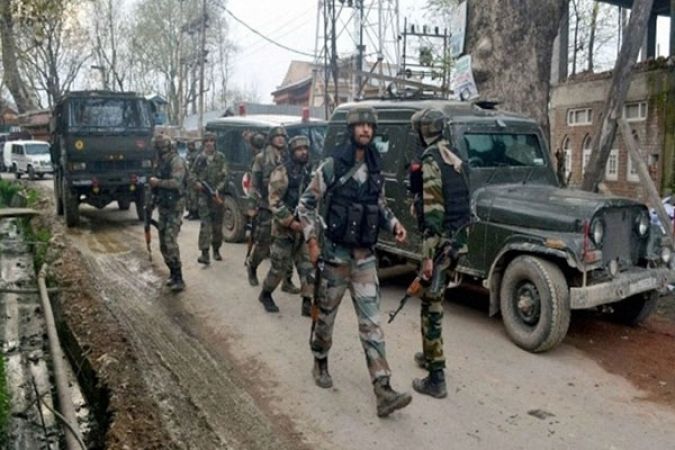 जम्मू कश्मीर में फिर सेना के निशाने पर दहशत गर्द