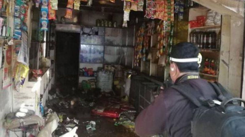 अहमदाबाद की एक किराना दुकान में लगी आग, 4 मृत