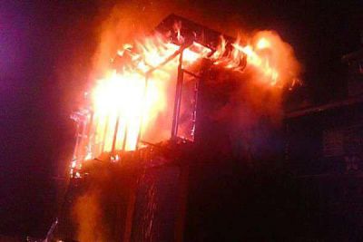 हंदवाड़ा में 2 घर जल कर हुए राख