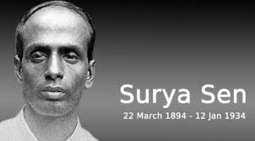 चटगांव विद्रोह के प्रमुख और भारत के महान क्रांतिकारी, सूर्या सेन