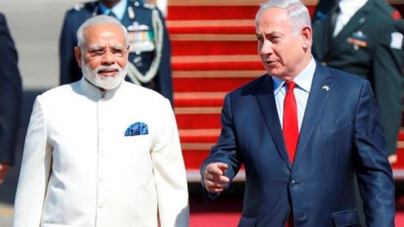 पीएम मोदी ने किया इजराइल के प्रधान मंत्री का स्वागत