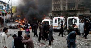 पाकिस्तान के पाराचिनार में  धमाका, 12 की मौत