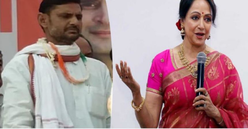 कांग्रेस विधायक ने कहा- हेमा मालिनी के चक्कर में नसीब हुई थी हार, नहीं तो...