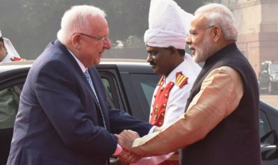 इजराइल के राष्ट्रपति से मिले PM मोदी, कहा I फॉर I = इंडिया फॉर इस्राइल