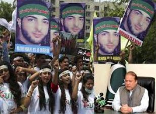पाकिस्तानी PM ने आतंकी बुरहान को दी श्रद्धांजलि