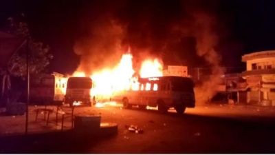 आनंदपाल एनकाउंटर को लेकर RJ में हिंसा, वाहनों को किया आग के हवाले, फायरिंग में 1 की मौत, इंटरनेट बंद