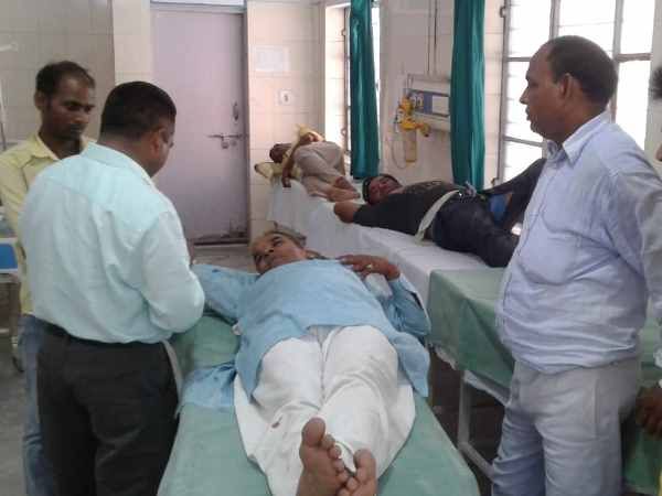 मोदी की रैली में फिर हादसा अनियंत्रित बस मकान में घुसी 10 घायल
