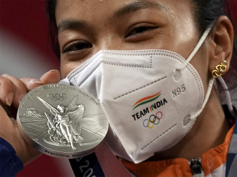 मीराबाई चानू ने इस तरह की थी रजत पदक के लिए जी तोड़ मेहनत