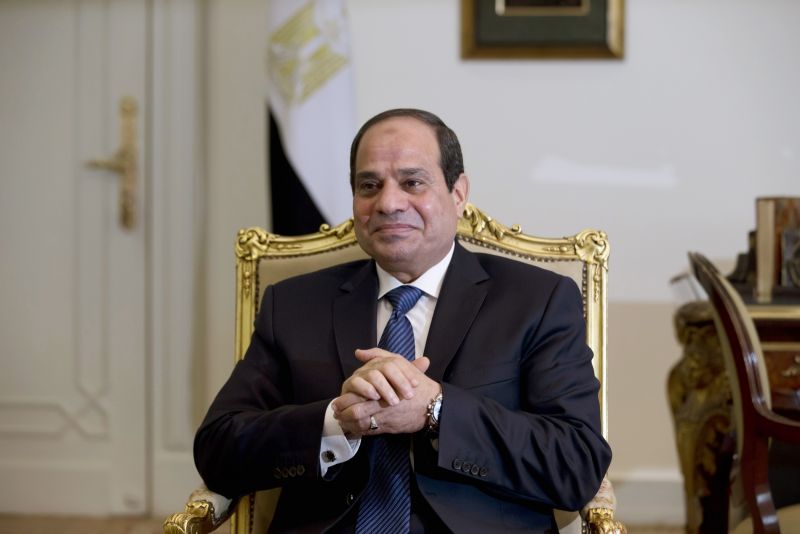 अब्दुल फतह दूसरी बार बने मिस्र के राष्ट्रपति