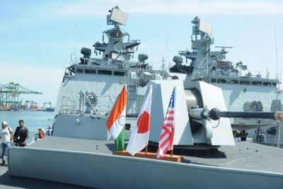 संयुक्त मालाबार नौसैनिक अभ्यास से घबराया चीन