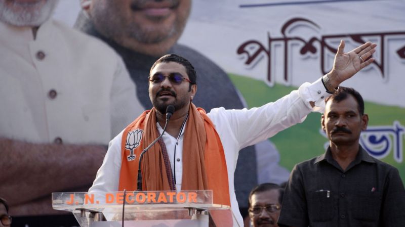 BJP leader Babul Supriyo's number leaked,  'Mamata Banerjee Zindabad ' slogan are coming