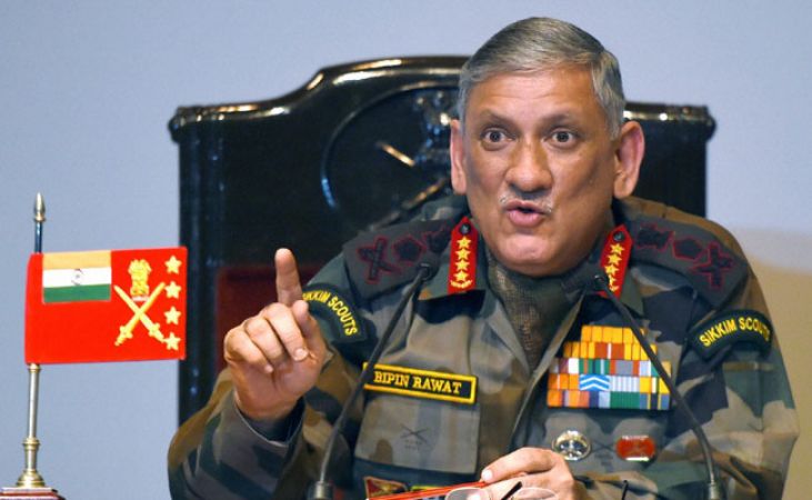 सेना प्रमुख रावत ने कहा भारत ढाई मोर्चे के युद्ध के लिए तैयार