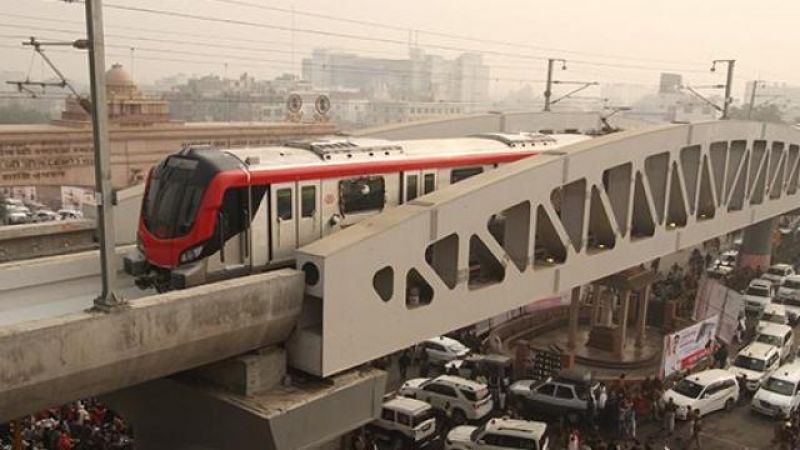 लखनऊ में 21  जून योग दिवस पर  शुरू हो सकती है मेट्रो ट्रेन